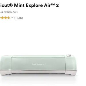 Cricut mint explore air 2